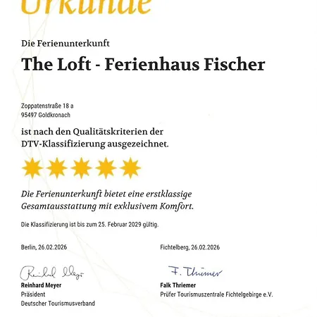 Casa de Férias Fichtelloft Retreat-design Loft Nahe Bayreuth